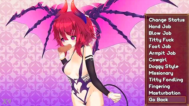 Horny Hentai Game Battle Ends With Steamy Sex Scene