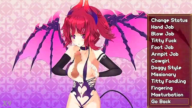 Horny Hentai Game Battle Ends With Steamy Sex Scene