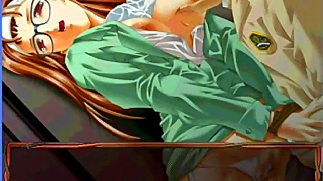 Cute Eroge Character Kumiko Gets naughty With Her Anime Lover
