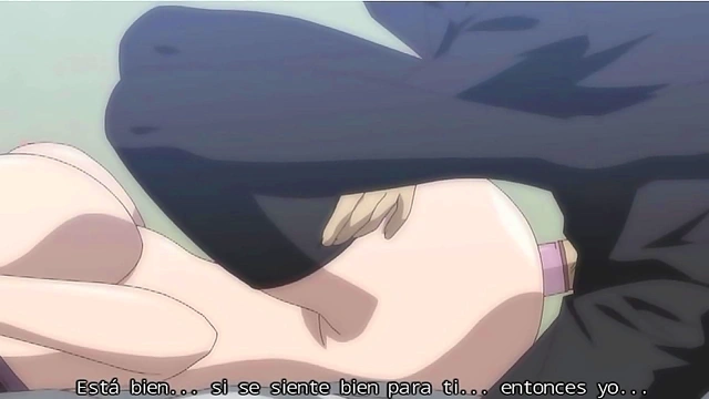 Two School Lovers Enjoy Intense Hentai Sex Session Together