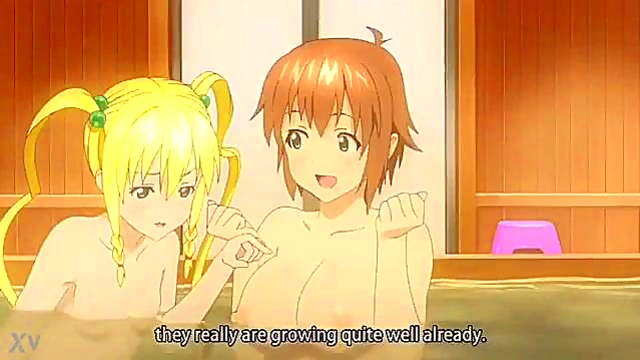 Hentai Shower Fantasy – Anime Couple Gets Steamy Under The Water Jets