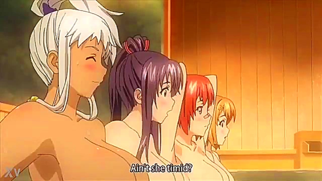 Hentai Shower Fantasy – Anime Couple Gets Steamy Under The Water Jets