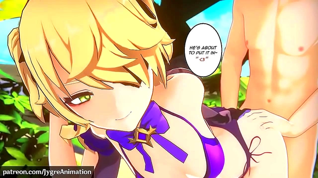 Genshin Impact Anime Girl Enjoying 3D Hentai Creampie Action