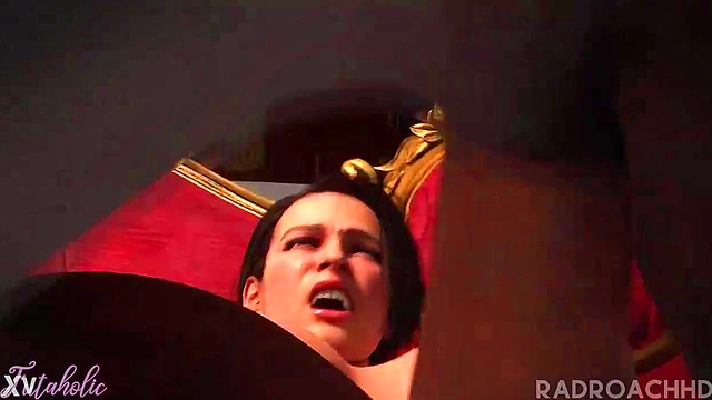 Lady Dick Destroys Big-Ass With Anal Sex & Deepthroat Creampie Bliss