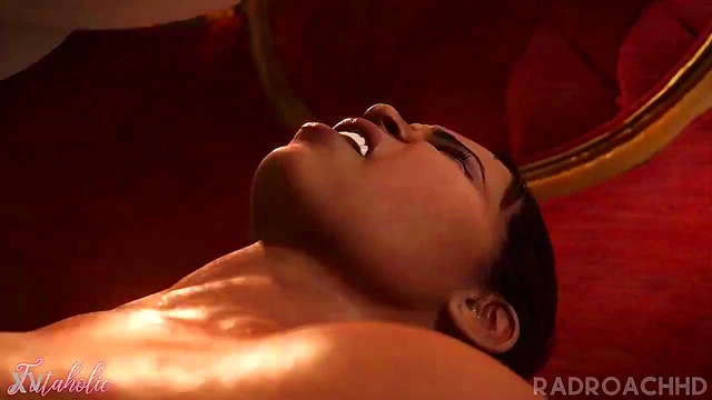 Lady Dick Destroys Big-Ass With Anal Sex & Deepthroat Creampie Bliss