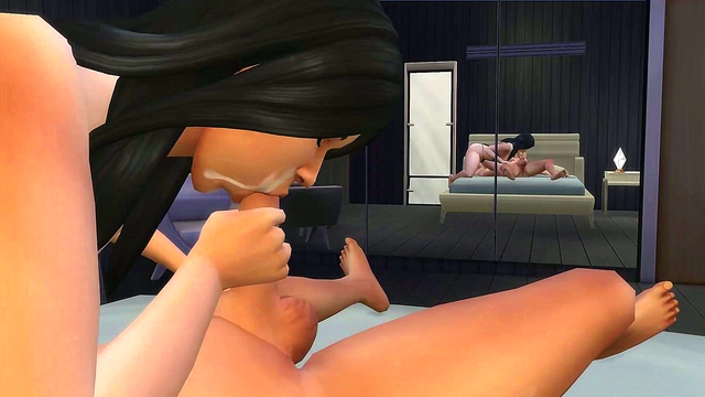 New Roommate Futa Takes 3D Anime Dick In Futanari Sex Fest