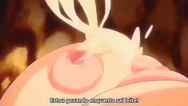 Huge-Busted Anime Chick Gives Heartfelt Paizuri Action