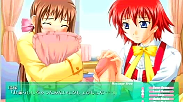 Horny Eroge Couple Engages in Steamy Hentai Sex Session