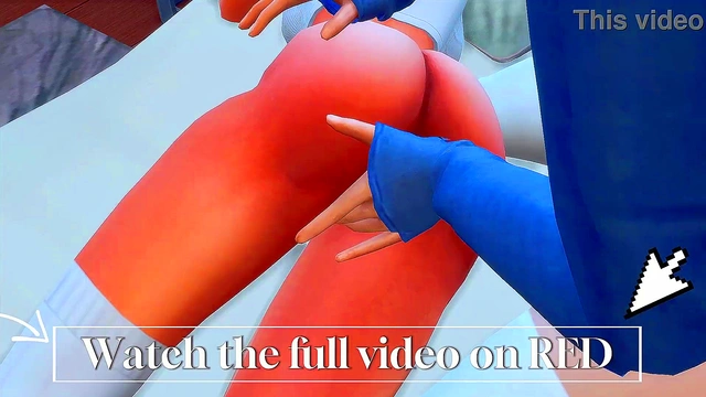 Lustful Futanari Stepmom Seduces Straight Daughter in Sims Me Hentai Anime