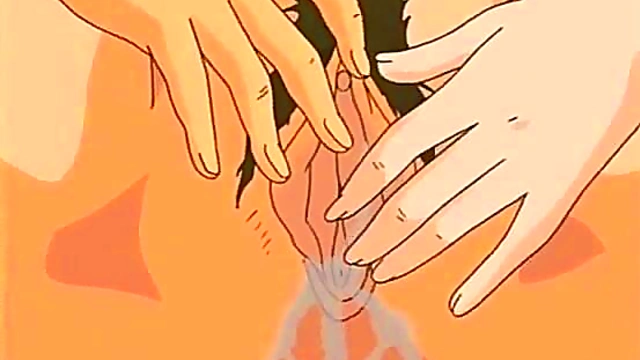 Hentai Lesbian Threesome Turns Straight With Sexy Anime Action