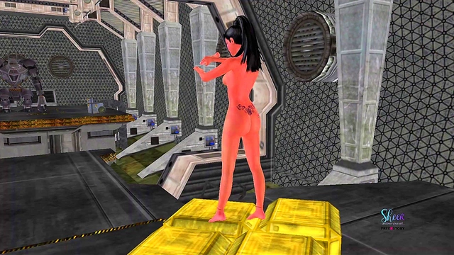 Sensual Tamil Anime Chick Pleasures Herself With A Vibrant Lover