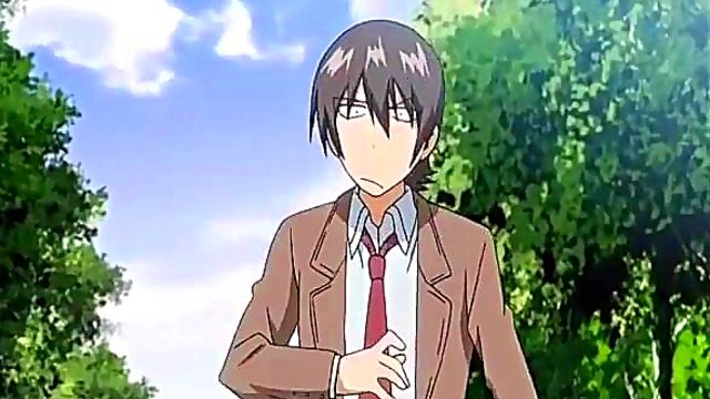 Misaki's Hidden Fantasy – Big-Titted Anime Babe Enjoys Wild Anal Sex