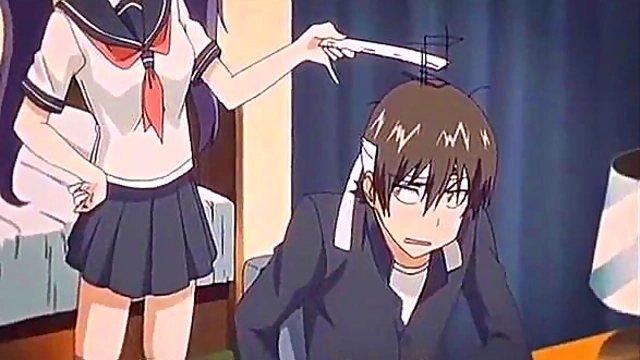 Misaki's Hidden Fantasy – Big-Titted Anime Babe Enjoys Wild Anal Sex