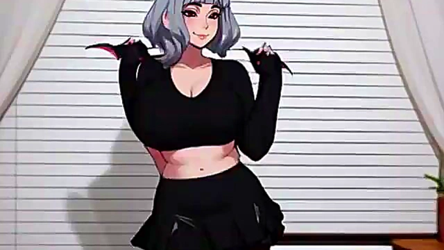 Sexy AI Succubus Dances & Strips Teasingly for Your Pleasure Solo