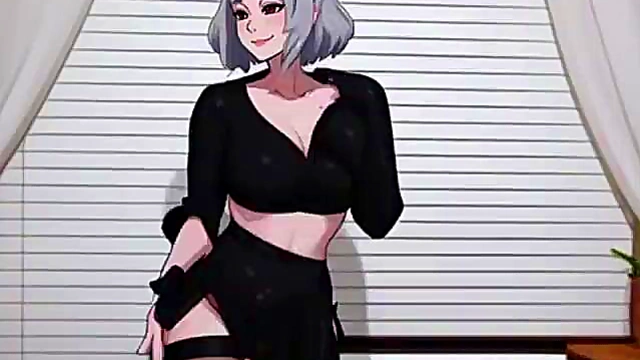 Sexy AI Succubus Dances & Strips Teasingly for Your Pleasure Solo