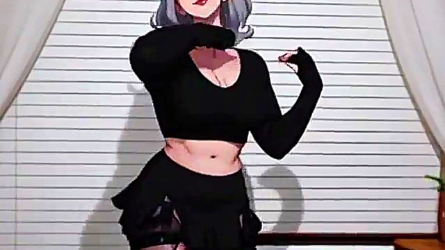 Sexy AI Succubus Dances & Strips Teasingly for Your Pleasure Solo