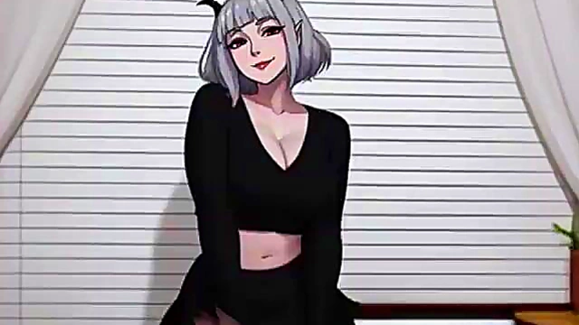 Sexy AI Succubus Dances & Strips Teasingly for Your Pleasure Solo