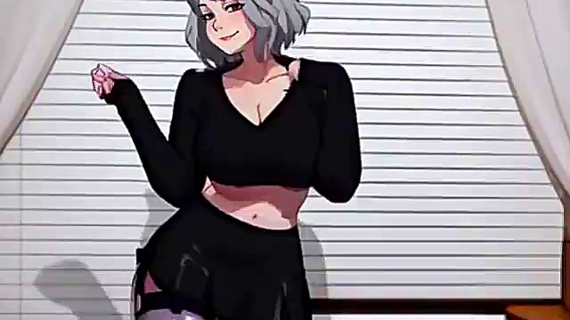 Sexy AI Succubus Dances & Strips Teasingly for Your Pleasure Solo