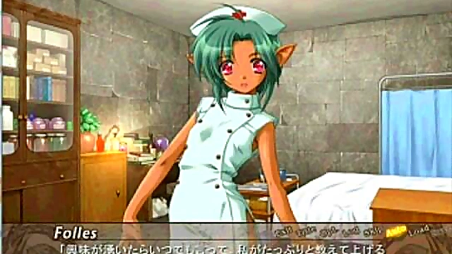 Horny Hentai Babe Seduces in Eroge Fantasy Scene