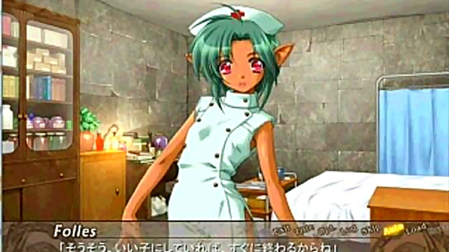 Horny Hentai Babe Seduces in Eroge Fantasy Scene