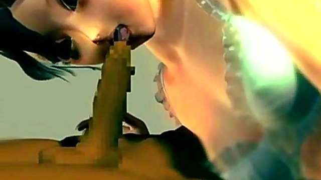 Busty Anime Slut Gets Hardcore Mouth Fucked With Big Tits Fetish