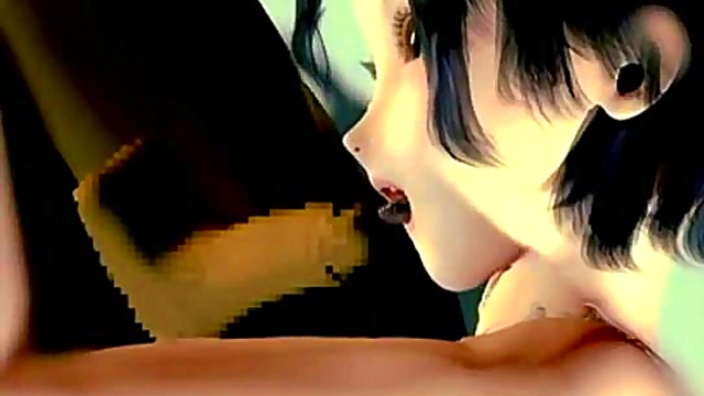 Busty Anime Slut Gets Hardcore Mouth Fucked With Big Tits Fetish