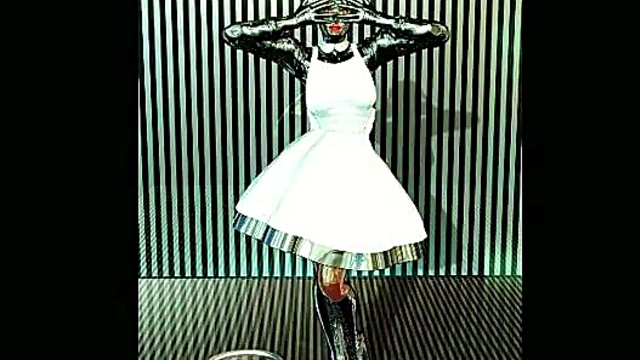 Kinky 3D Anime Slaves Bound in Latex for BDSM Fetish Fun