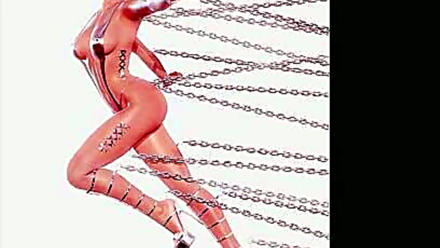 Kinky 3D Anime Slaves Bound in Latex for BDSM Fetish Fun
