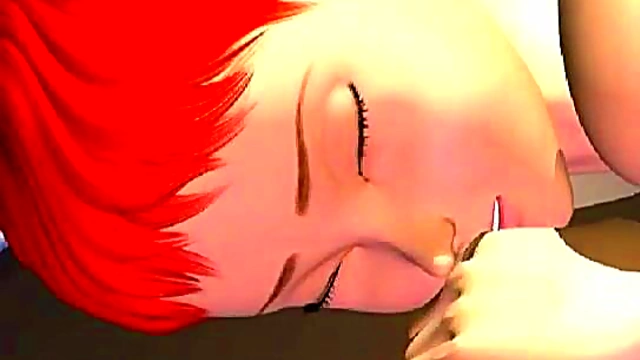 Petite Anime Cutie Gets Her Busty Ass Rammed Hardcore