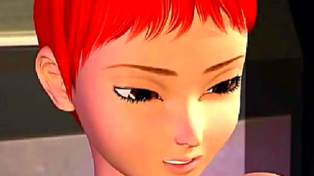 Petite Anime Cutie Gets Her Busty Ass Rammed Hardcore