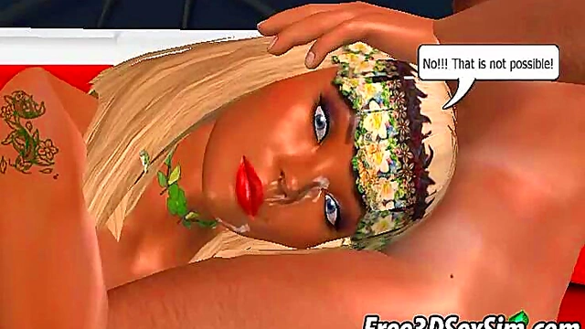 Blonde Mermaid Gets Fucked Hardcore On A Boat In Fantastical 3D Anime Scene