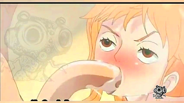 Nami Rides Luffy's Dick In Steamy 360° Hentai Action