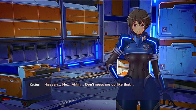 Threesome Alien Adventure – Intimate Ship Encounter With Anime Beauties