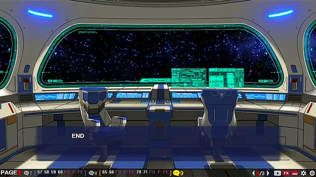 Threesome Alien Adventure – Intimate Ship Encounter With Anime Beauties