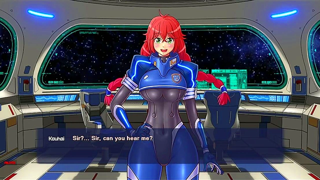 Threesome Alien Adventure – Intimate Ship Encounter With Anime Beauties