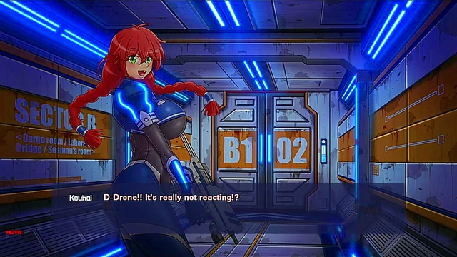 Threesome Alien Adventure – Intimate Ship Encounter With Anime Beauties