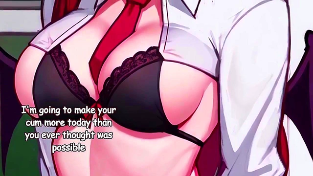 Seductive Succubus Schoolgirl Drains Your Energy With Joi Roleplay ASMR