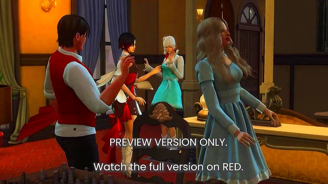 Ruby and Weiss Get Rough in Uncensored RWBY 3D Hentai Action