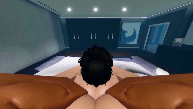 Horny Roblox Fan Begs for Rough Hentai Sex Session