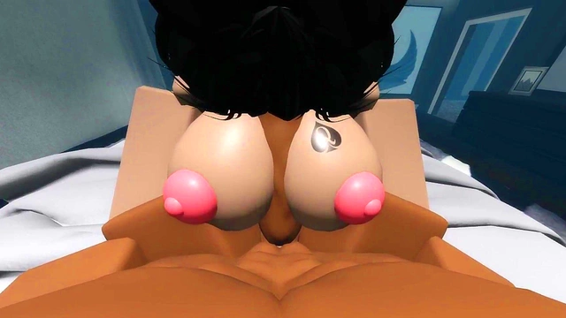 Horny Roblox Fan Begs for Rough Hentai Sex Session