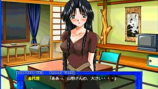 Cute Eroge Anime Girl Gets Tokimeki Excitement With Passionate Blowjob
