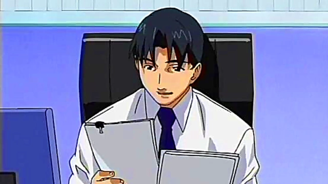 Office Seduction – Sexy Anime Chick Tempts Boss With Lingerie For Naughty Fun