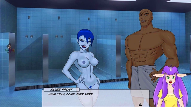 Hot Hentai VTuber Masturbates With Big Dick & Squirts During Handjob Fun