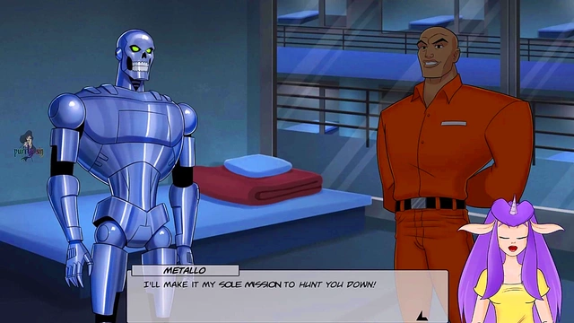 Hot Hentai VTuber Masturbates With Big Dick & Squirts During Handjob Fun