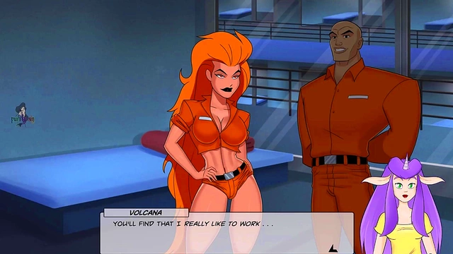 Hot Hentai VTuber Masturbates With Big Dick & Squirts During Handjob Fun