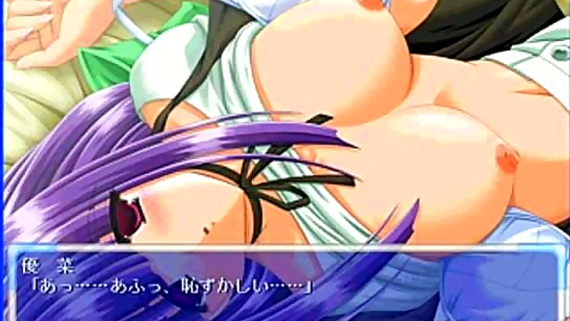 Horny Yuna Gets Wild in Eroge Anime Action for 44 Minutes