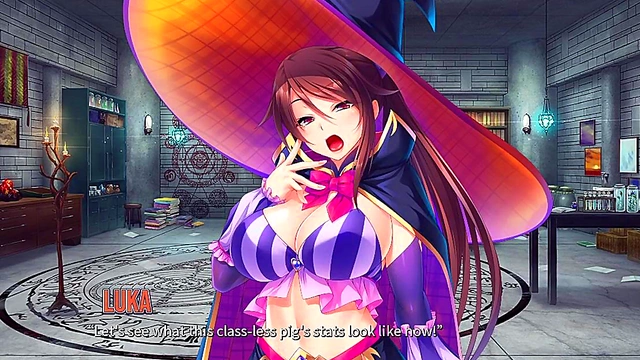 Virgin Mage Gets Pounded By Harem Hunter With X-ray Vision In Anime Adventure