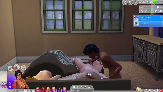 Alien Girl Joins Trio for Steamy 3D Hentai Anime Action