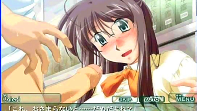 Amorous Professor Cherry Seduces Student In Steamy Hentai Eroge Scene