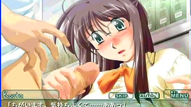 Amorous Professor Cherry Seduces Student In Steamy Hentai Eroge Scene